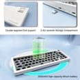 thumbnail image 4 of Kit Clavier 67 Touches Hotswap, Clavier DIY 65 % avec Bouton, Connexion 3 Modes Clavier Mécanique Modulaire RGB, Supporte Interrupteur 3pin et 5pin, 4 of 8