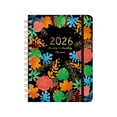 thumbnail image 2 of 2026 Planner for Women Men Extra Large Planners Weekly & Monthly Planner for Work Note Pages Goal Floral Print Cover Black with Red Flower 6.1 In, 2 of 7