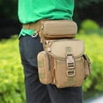 thumbnail image 2 of Sac de Jambe Tactique Numérique Polyvalent Désert - Tissu Oxford Imperméable 800D, Grande Capacité 12x11x30cm, Sangles Réglables et Détachables pour Randonnée, Pêche, Cyclisme, Camping, Chasse et Sports de Plein Air, 2 of 6