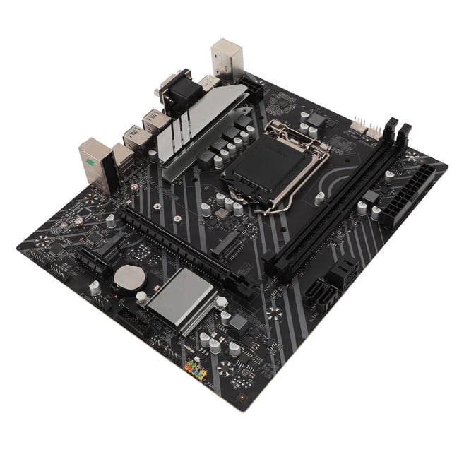 Base Juego de Placa, Z490 Gaming MÁS 1000Mbps LAN Computer Motherboard M.2 Slot USB 3.2 Gen1 Memoria Dual DDR4 para el Hogar para LGA 1200 Socket