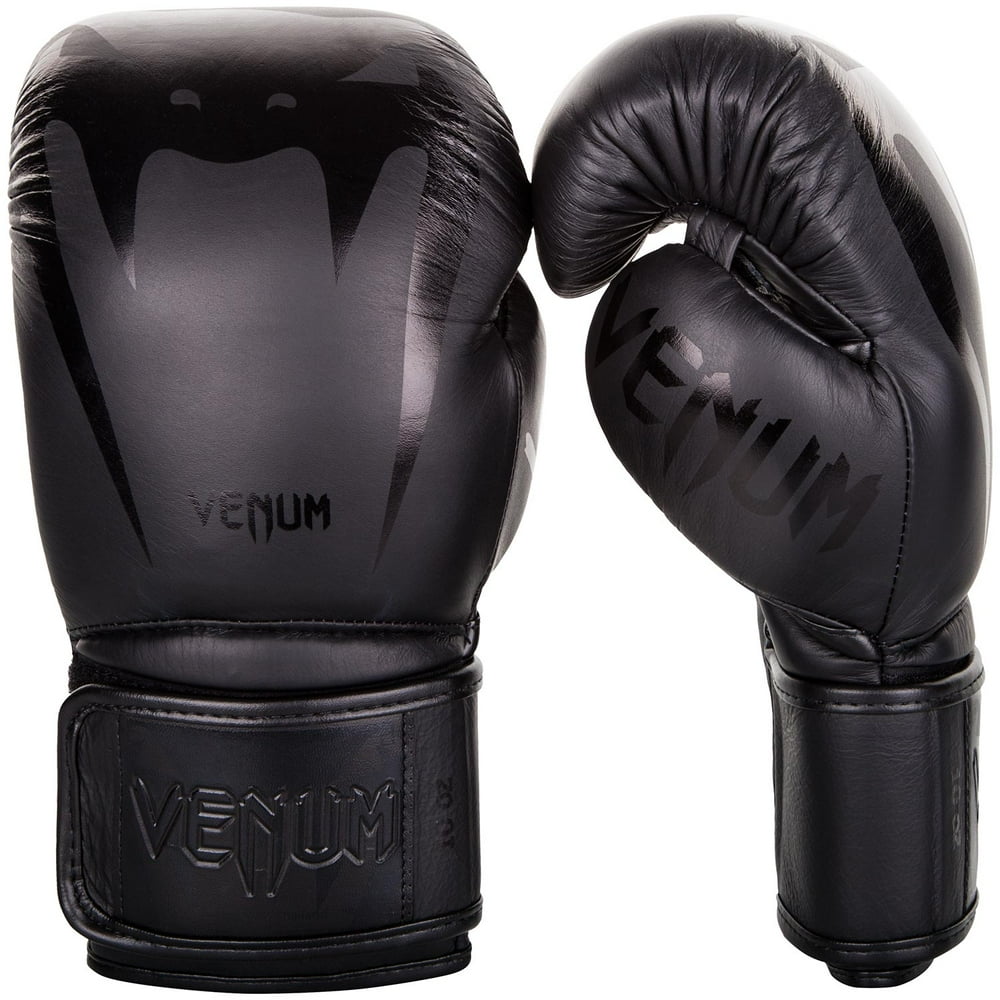 Venum Giant 3.0 Hook and Loop Training Boxing Gloves 12 oz. Black
