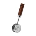 thumbnail image 1 of Cuchara medidora de acero inoxidable de 15 ml, herramientas de medición de cocina, agarre cómodo, madera Plata, 1 of 9