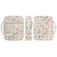 thumbnail image 6 of FOR U DESIGNS Flower Print Bible Cover Multifunctional Bible Holder Case Large Quilted Bible Carrier Tote Bag Bible Journaling Supplies Christian Gifts, 6 of 7