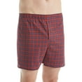 thumbnail image 3 of Fruit of the Loom Men's Premium Woven Tartan Boxer, Assorted, 4 Pack , Small, 3 of 5