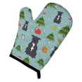 thumbnail image 3 of Christmas Staffordshire Bull Terrier Chocolate Oven Mitt, 3 of 3