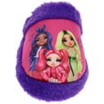 thumbnail image 3 of Rainbow High Girls Slippers, Scuff Two-Tone House Shoe, Purple, Little Kid Size 10/11, 3 of 5