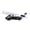 White, variant on 360° Rotating Airplane Toy with Flashing Lights - Realistic Kids Airplane Model, ABS , Gift for Boys & Girls Ages 4+ (Red/White)