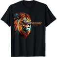 thumbnail image 1 of playera cristiana de león de Judá Jesús Revelation Bible Verse, 1 of 2