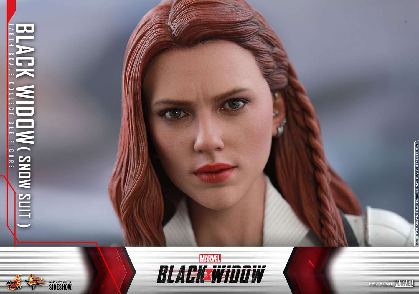Figure Hot Toys MMS601 - Marvel Comics - Black Widow - Black Widow Snow Suit