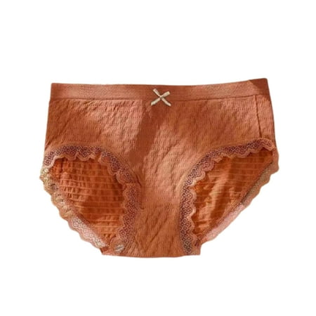 

Breathable Mid Waist Hip Lift Panties Super Stretch Promise Suitable For Most Teens And Adults 1PCS Caramel Color