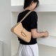 thumbnail image 4 of Bolso de hombro con lazo dulce bolso de moda de cuero PU con cierre de cremallera bolso diario bolso de moda para las axilas para mujeres y niñas, 4 of 9