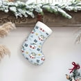 thumbnail image 6 of Disketp Swimming Shark Christmas Stockings, Xmas Stocking for Family Holiday Season Décor, Personalized Holiday Indoor Decorations, 6 of 7