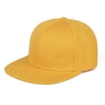 thumbnail image 4 of XIAOCHA Men's Solid Baseball Cap Breathable Dad Hat Farm Snapback Hat,Yellow, 4 of 4