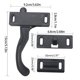 thumbnail image 3 of RVs Screen Door Latch Right Hand Handle Kit Suitable for Campers Motorhome Travel Trailer Entry Door Latch, 3 of 4