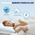 thumbnail image 3 of SORMAG King Size Pillows Set of 4,Cooling Shredded Memory Foam Pillows for Bed 4 Pack,20 x 30 inches, 3 of 9