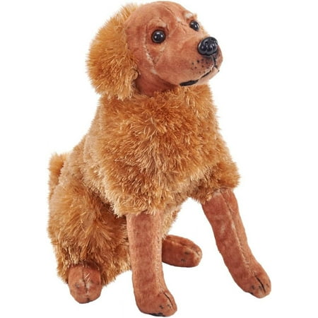 Wild Republic Mini Golden Retriever, Plush Puppy Dog with Sound, Bark