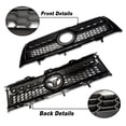 thumbnail image 3 of Front Bumper Grille Assembly Fit For 2009 2010 2011 2012 Toyota RAV4 Base/Sport Model Replacement Grill TO1200315/531010R010, 3 of 7
