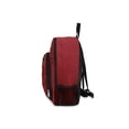 thumbnail image 4 of Everest 17" Backpack w/ Front & Side Pockets, Burgundy/Black All Ages, Unisex BP2072-BURG/BK, Carrier and Shoulder Book Bag for School, Work, Sports, and Travel, 4 of 5