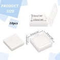 thumbnail image 2 of 10pcs Gem Display Box 10pcs Clear Acrylic Diamond Storage Box Loose Diamond Display Case Square Jewelry Case Gemstone Containers with Lid Sponge for Gems Diamond Jewelry Display 1.6x1.7inch, 2 of 6