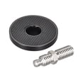 thumbnail image 3 of Uxcell 1/4" to 3/8" Male Double-Side Mounting Screw Adapter 1.54" Dia for Camera Tripod, 3 of 5