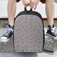 thumbnail image 6 of Disketp Ladybugs on Black and White Striped School Backpack, Lightweight Basic Middle School Bookbags 17 Inch Casual Daypack for Student College, Travel or Outdoor, 6 of 6
