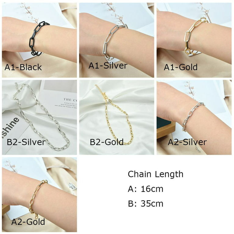 Mens Silver-Tone Stainless Steel Rope Link Chain Necklace