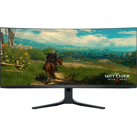 Open Box Alienware AW3423DWF 34" Quantum Dot OLED Curved Ultrawide Gaming Monitor