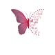thumbnail image 2 of Camiseta inspiradora con estampado de mariposas para mujer, cuello redondo informal, algodón con elasticidad media, tejido de punto para todo tipo de climas, ideal para deportes de ocio., 2 of 8