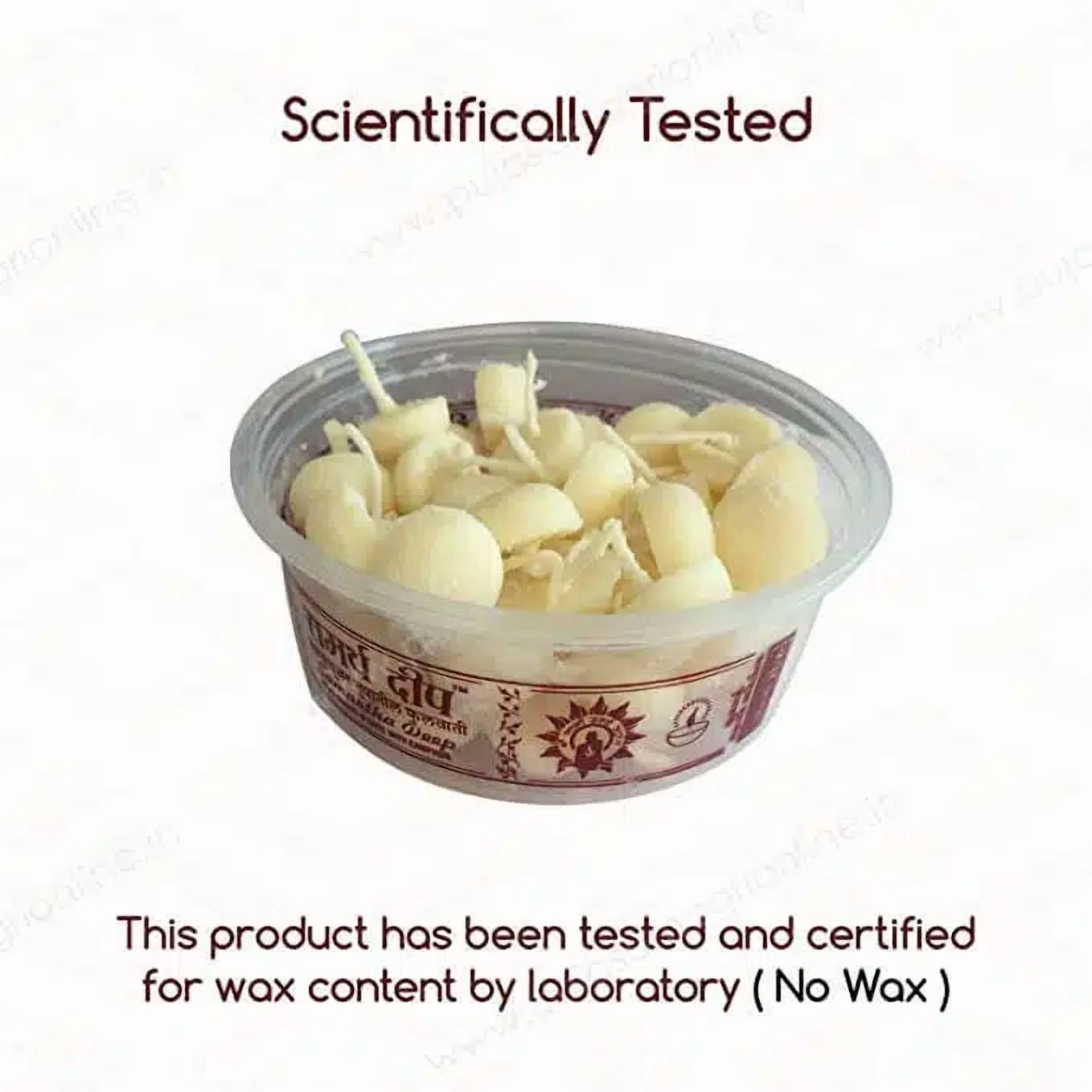 scented Desi Ghee Wicks (60 Pcs)