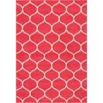 thumbnail image 2 of Unique Loom Rounded Trellis Frieze Rug Pink/Ivory 7' x 10' Trellis Traditional Perfect For Living Room Bed Room Dining Room Office, 2 of 2