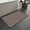Brown, variant on Bath Mat Rug-Rubber Backing Non Slip Quick Dry Absorbent Thin Bathroom Rugs Fit Under Door-Faux Suede Surface Bathroom Floor Mats-Shower Rug for in Front of Bathtub Shower Dark Grey 16"x24"