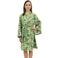 thumbnail image 1 of Bimba Robe Kimono à Manches Longues Imprimée Florale pour Demoiselle d'Honneur - 26, 1 of 1