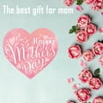 thumbnail image 3 of Wovilon Garland Front Door Welcome Sign - Creative Heart-Shaped Happy Mother'S Day Sign, 3 of 8