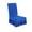 Royal Blue, variant on Dining Chair Covers with Skirt, Universal Easy Fitted Dining Chair Slipcovers High Stretch for Home Ceremony Banquet Wedding Party