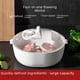 thumbnail image 2 of Dispositivo de descongelación, máquina de descongelación doméstica cuatro en uno, cesta para lavar la cocina, práctico artefacto de descongelación a prueba de polvo que mantiene la frescura, 2 of 4