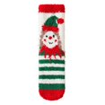 thumbnail image 3 of Womens Christmas Fuzzy Socks Soft Coral Fleece Holiday Crew Socks Warm Cozy Winter Home Sleeping Socks One Size, 3 of 6