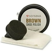 SofSole Shoe Shine Kit, Brown - 82331 B510