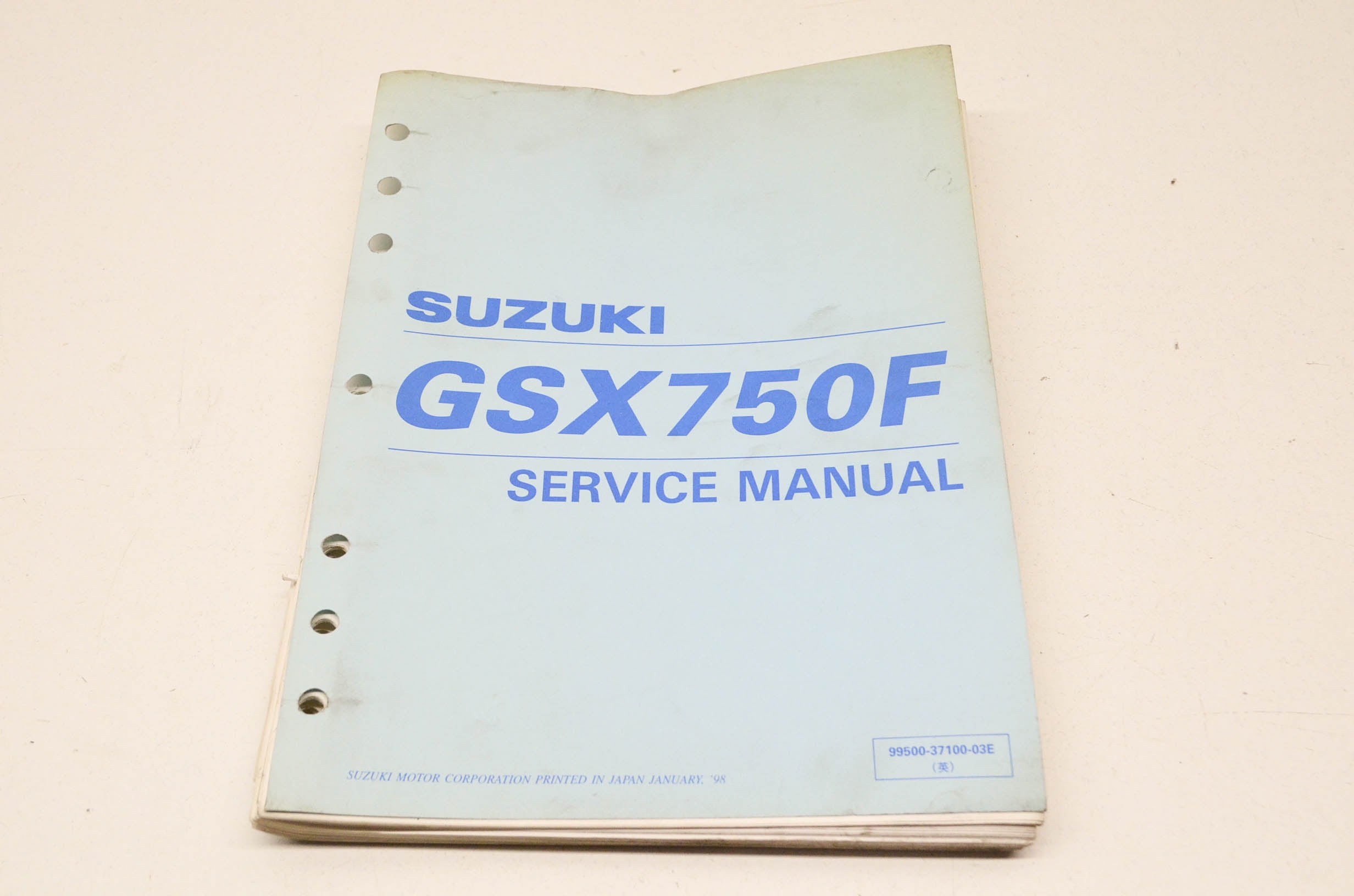 Suzuki 99500-37100-03E Service Manual GSX750F GSX750F. QTY 1 - Walmart.com
