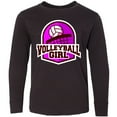 thumbnail image 3 of Inktastic Volleyball Girl Long Sleeve Youth T-Shirt, 3 of 5