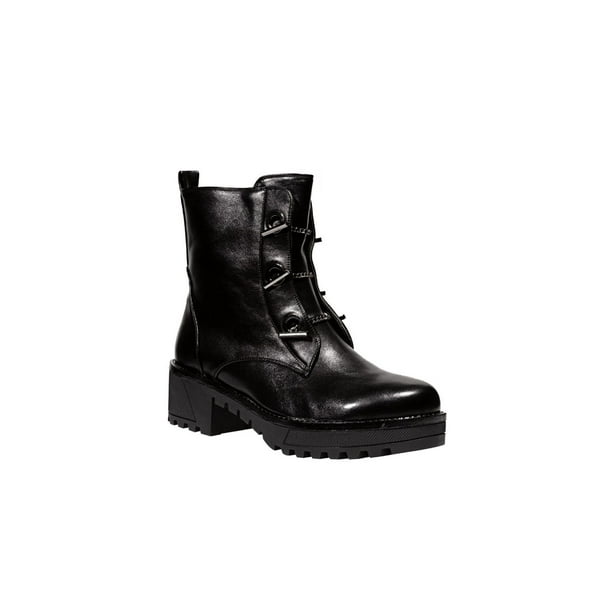 BOTAS Y BOTINES DAMA LEON P.U NEGRO K0923023 LEON K0923023p