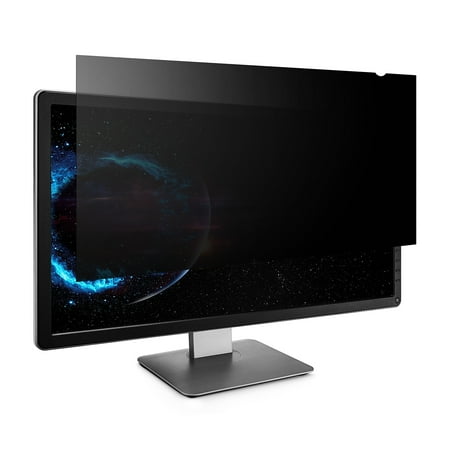(pack of 2)Staples Privacy Filter for 24 Widescreen Monitors Black 2767339