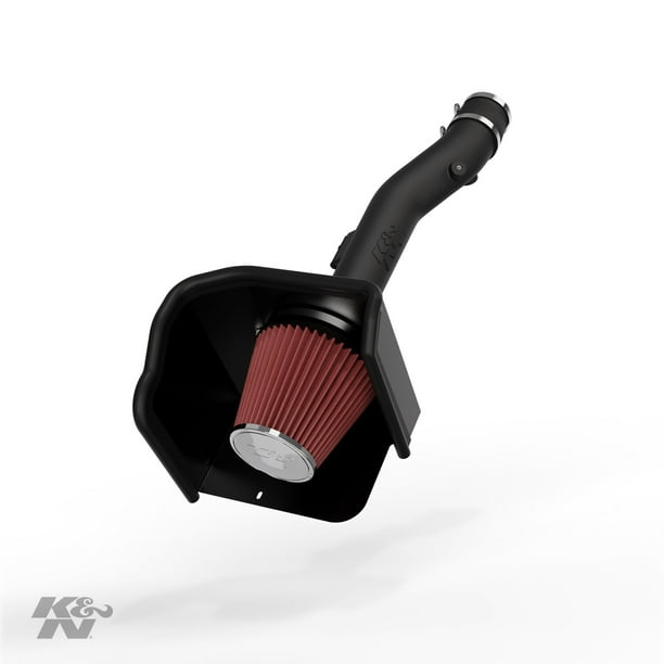 K&N Cold Air Intake Kit High Performance, Guaranteed to Increase