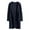 Womens Clothing Navy, variant on Womens Open Front Cardigans, Women's Winter Fuzzy Fleece Lapel Coats Long Cardigan Fluffy Hooded Jackets Faux Fur Warm Overcoats S-2XL