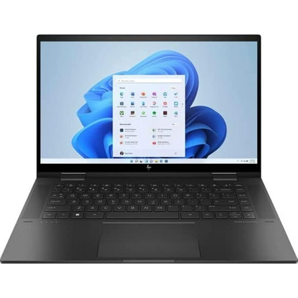 Refurbished (Good) HP Envy x360 15.6 Touch Screen FHD Laptop (AMD Ryzen 5 5625U, 8GB RAM, 256GB SSD, Win 11) - Nightfall Black (15-ey0013dx)