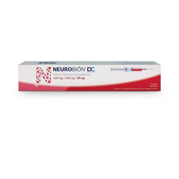 Neurobión DC solución inyectable 100 mg/100 mg/ 25 mg