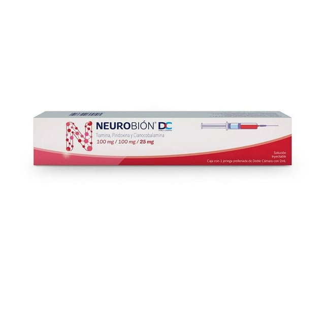 Neurobión DC solución inyectable 100 mg/100 mg/ 25 mg