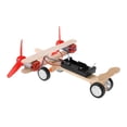 thumbnail image 4 of Twin Blades Electric Skating Aircraft Kit Toy Airplane Science DIY Model, 4 of 6