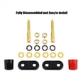 thumbnail image 2 of 20 Piezas Conector Tipo Banana, Conector Hembra, Poste de Unión, Conector Tipo Banana Dual de 4 mm para Terminal de Amplificador de Altavoz, 2 of 5