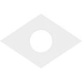 thumbnail image 4 of 18"W x 12"H x 5"ID x 6 1/4"C x 1"P Diamond Architectural Grade PVC Contemporary Ceiling Medallion, 4 of 11