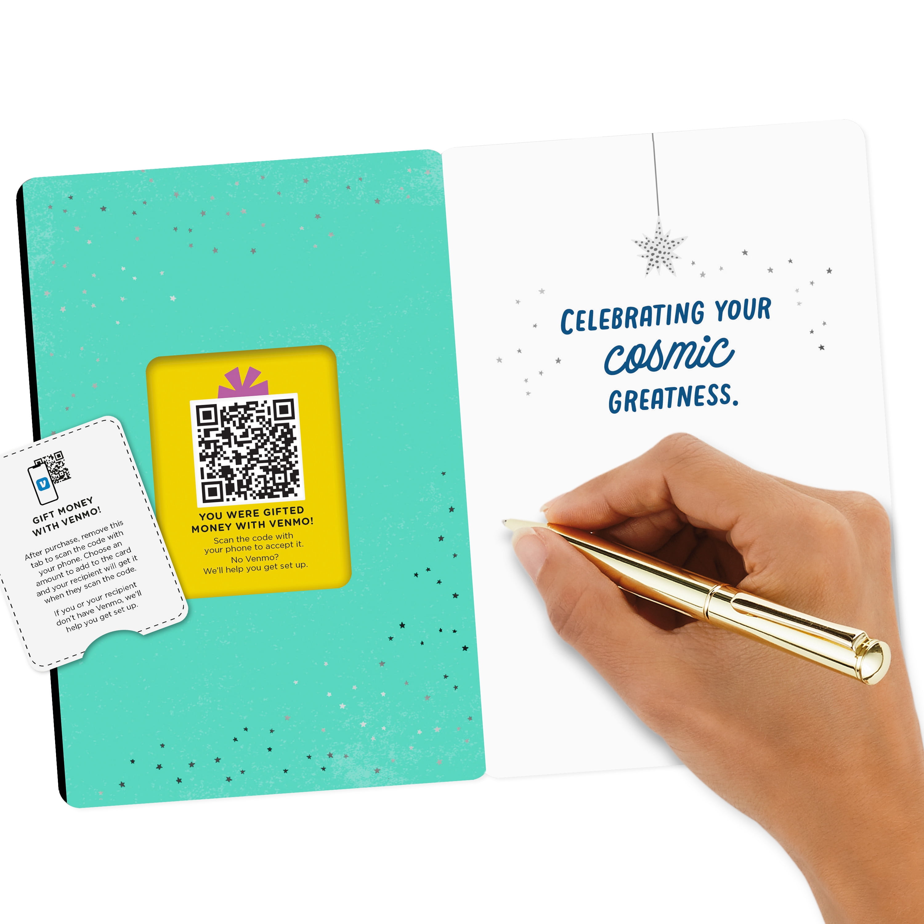 Hallmark and Venmo Birthday Greeting Card ("Happy You Day")